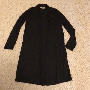 Long Black Cardigan